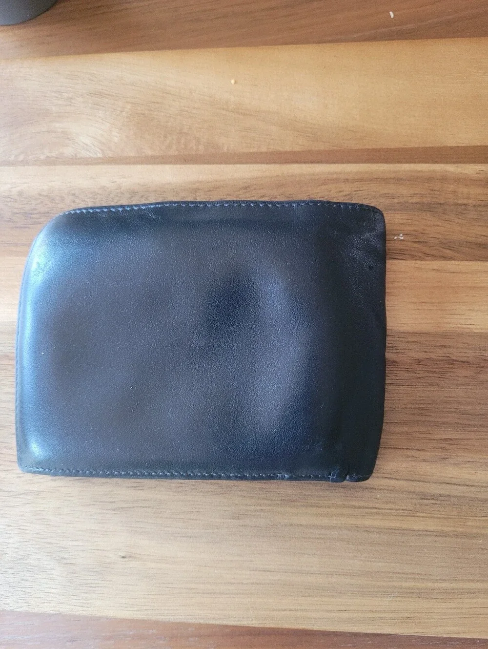 Bosca Black Leather Cardholder Wallet